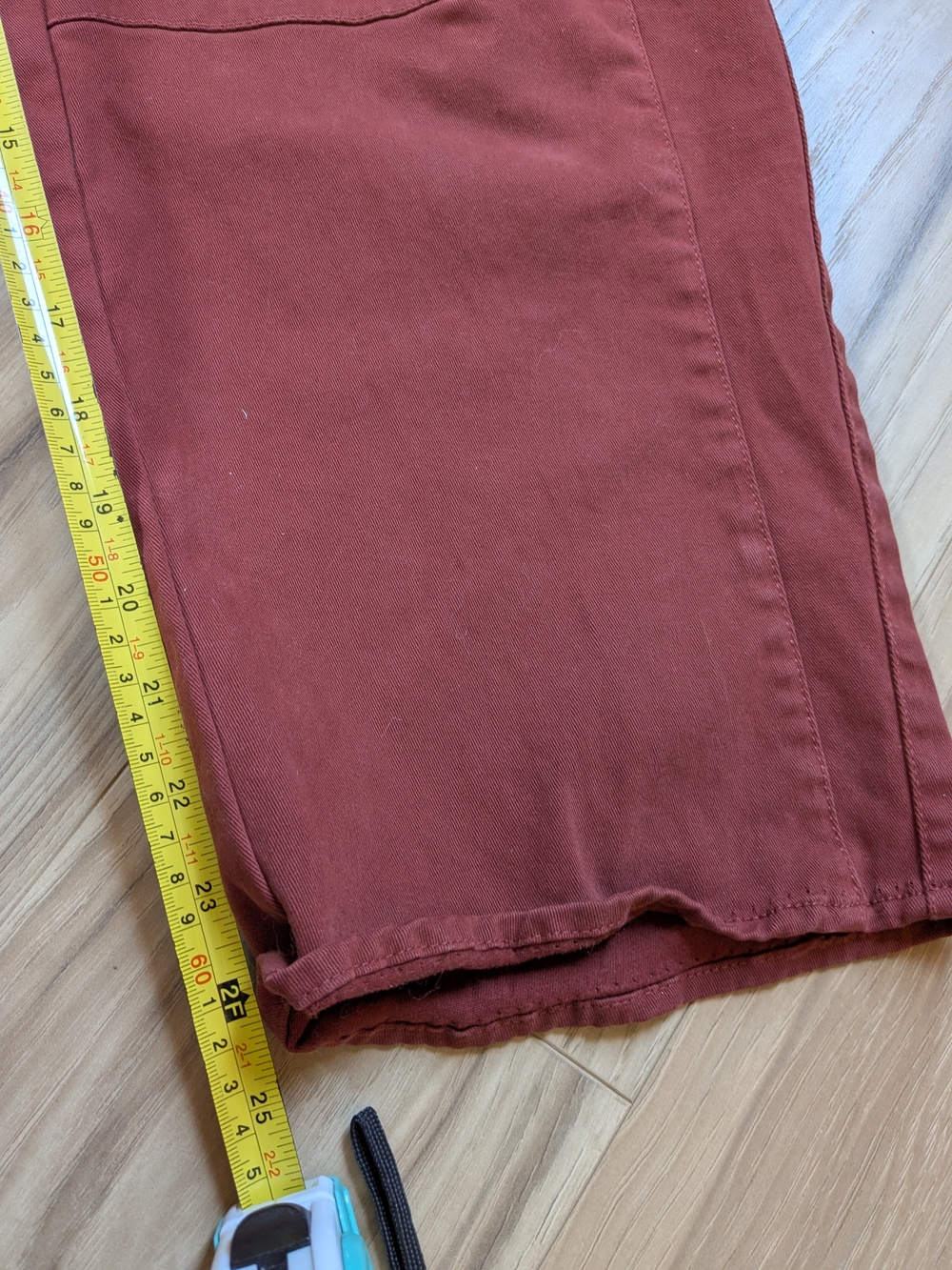 Rust Barrel Jeans With Stitching 💫 - Picture 9 of 10